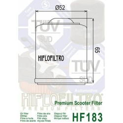 Filtro de aceite HIFLOFILTRO - HF183 2