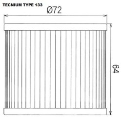 Filtro de aceite TECNIUM - 793805 2