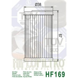 Filtro de aceite HIFLOFILTRO - HF169 2