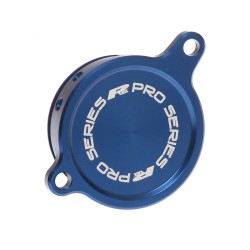 Tapa del filtro de aceite RFX Pro (azul) - Kawasaki KXF450