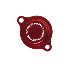 Tapa del filtro de aceite RFX Pro (rojo) - Honda CRF250