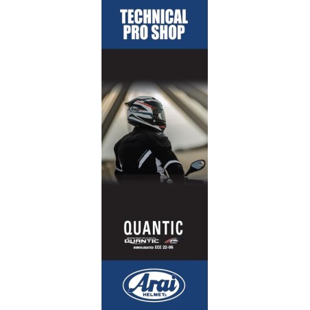 Banner magnético ARAI Quantic 49x140cm