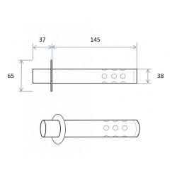DB Killer IXIL para silenciador Conical Big Holes - OV10-4 2