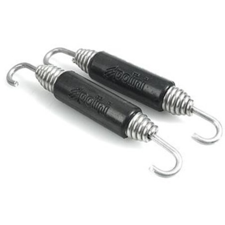 MUELLE ESCAPE POLINI ROTATIVO CON GOMA INOX L 53mm 228.0004