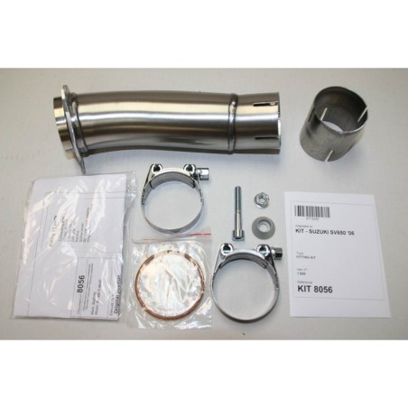 Silenciador IXIL Hexoval Xtrem acero inoxidable / aluminio negro - OS8056VSE