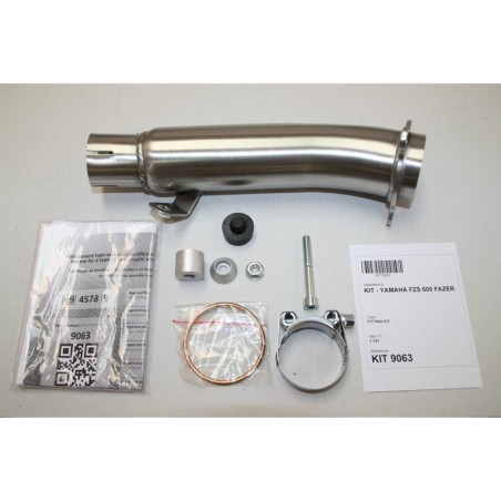 Silenciador IXIL Hexoval Xtrem acero inoxidable / aluminio negro - OY9063VSE