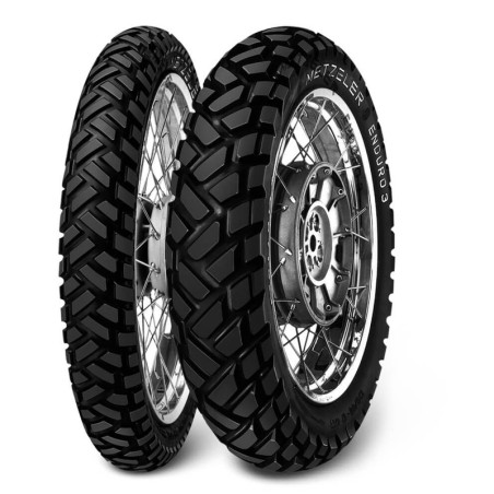 Neumático METZELER ENDURO 3 SAHARA 120/80-18 M/C 62S DP TT