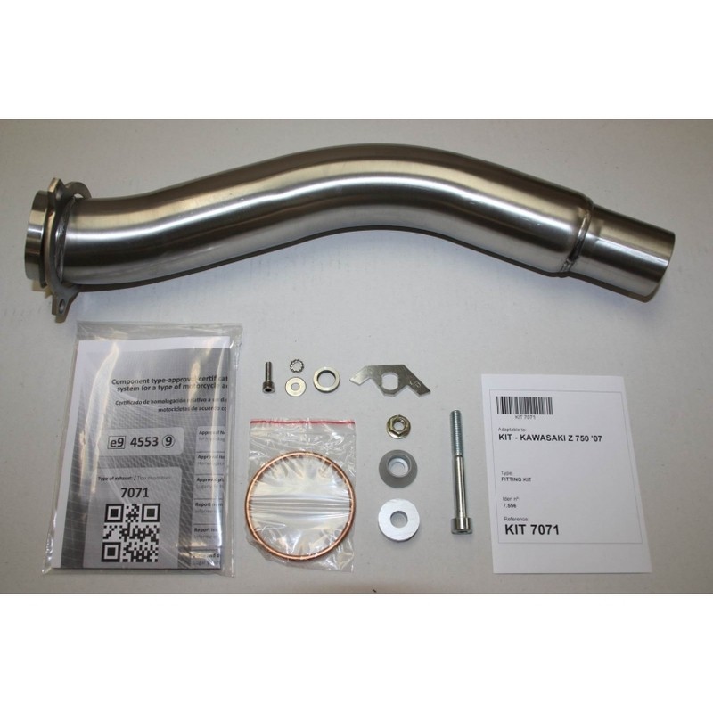 Silenciador IXIL Hexoval Xtrem acero inoxidable / aluminio negro - OK7071VSE