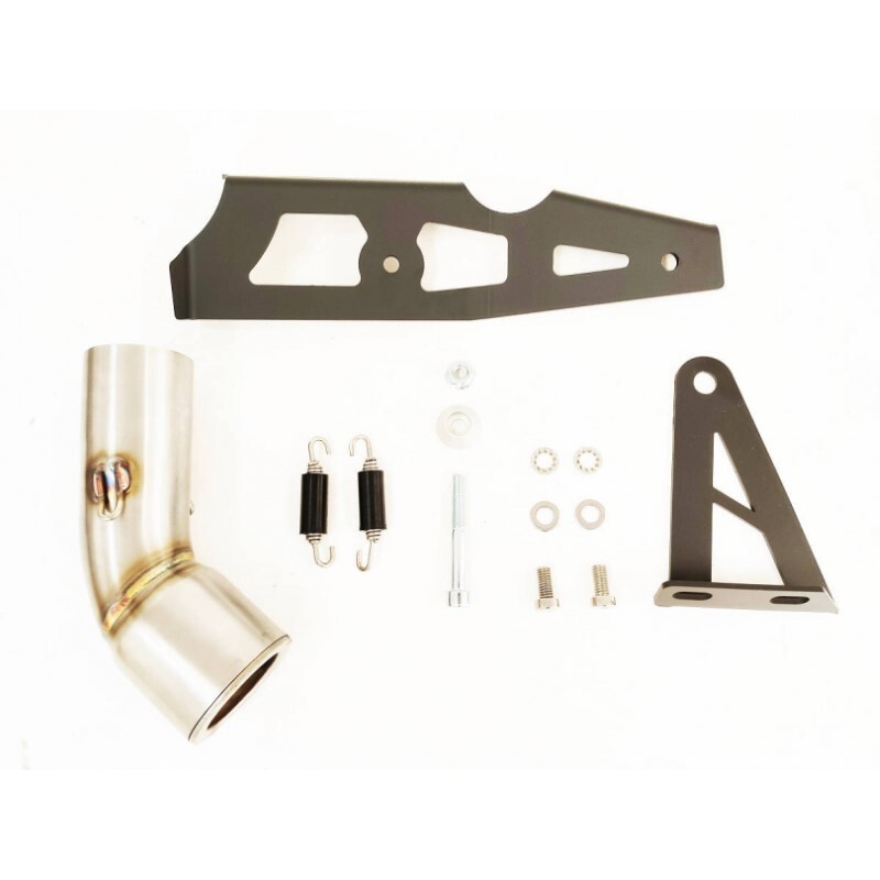 IXIL RC3B Stainless Steel Black muffler Kawasaki Z 900 20- (ZR900F), E-marked .