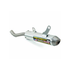 Silencioso Pro Circuit 304 Suzuki RM125: aluminio, tapa de acero inox