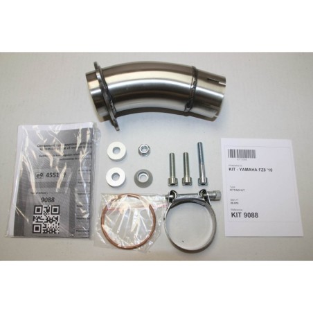 Silenciador IXIL Hexoval Xtrem acero inoxidable / aluminio negro - OY9088VSE