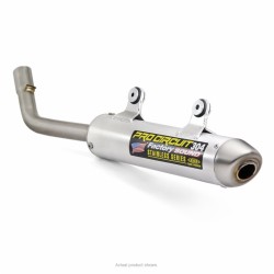 Silencioso Pro Circuit 304 KTM: aluminio, tapa de acero inox