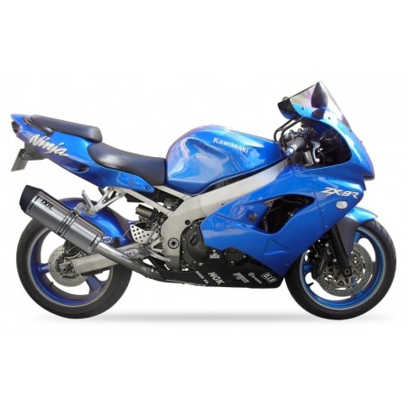 Silenciador IXIL Hexoval Xtrem acero inoxidable / aluminio negro - OK7087VSE