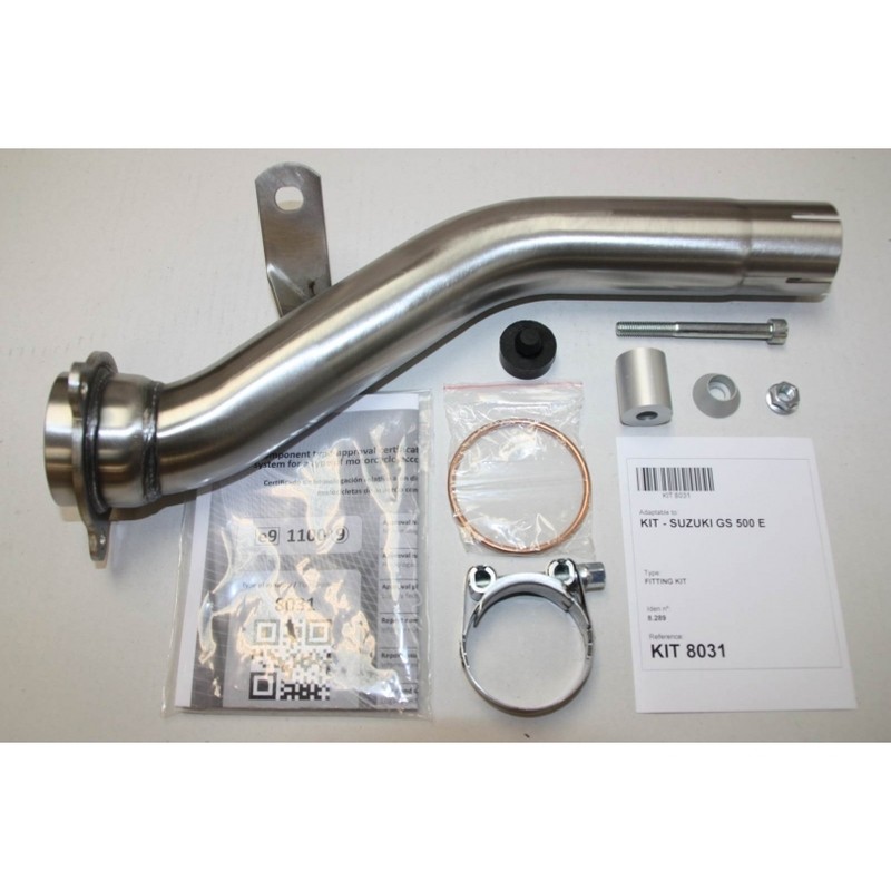 Silenciador IXIL Hexoval Xtrem acero inoxidable / aluminio negro - OS8031VSE