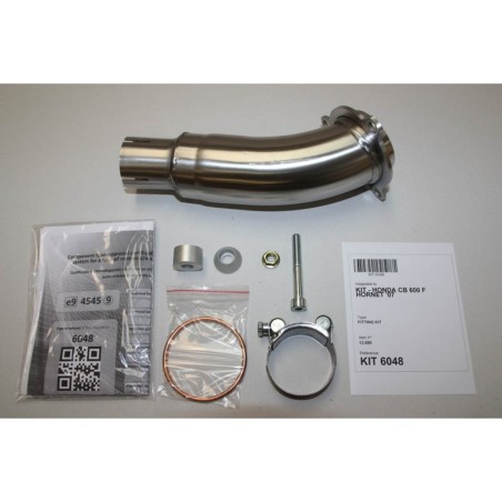 Silenciador IXIL Hexoval Xtrem acero inoxidable negro / aluminio negro - OH6048VSE