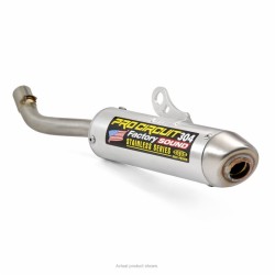Silencioso Pro Circuit 304 Yamaha YZ125: Silencioso de aluminio, tapa de acero inox