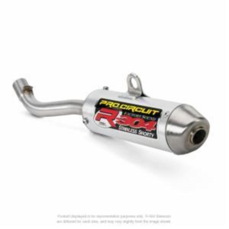 Silencioso Pro Circuit R-304 KTM/Husqvarna: Silencioso de aluminio, tapa de acero inox