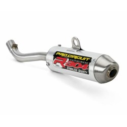 Silencioso Pro Circuit R-304 KTM 65 SX/Husqvarna TC 65: Silencioso de aluminio, tapa de acero inox