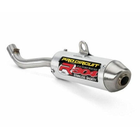 Silencioso Pro Circuit R-304 KTM 65 SX/Husqvarna TC 65: Silencioso de aluminio, tapa de acero inox