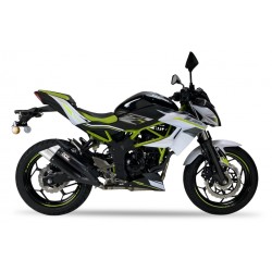 Silenciador IXIL Dual Hyperlow L3XB acero inoxidable negro / aluminio - XK7337XB 2