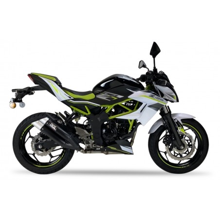 Silenciador IXIL Dual Hyperlow L3XB acero inoxidable negro / aluminio - XK7337XB