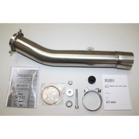 Silenciador IXIL Hexoval Xtrem acero inoxidable / aluminio negro - OY9089VSE