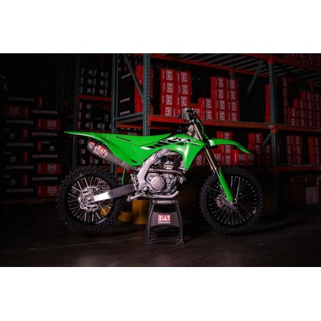 YOSHIMURA RS12 Full Exhaust System Signature Series - Stainless Steel/Carbon Endcap