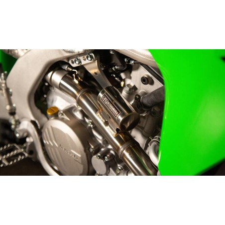 YOSHIMURA RS12 Full Exhaust System Signature Series - Stainless Steel/Carbon Endcap