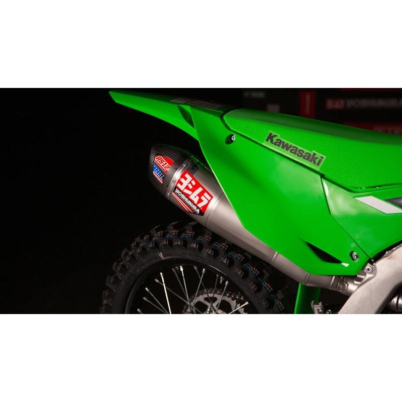 YOSHIMURA RS12 Full Exhaust System Signature Series - Stainless Steel/Carbon Endcap