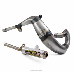 Kit de bufanda de escape Pro Circuit Works + Silencioso 304, Honda CR250R