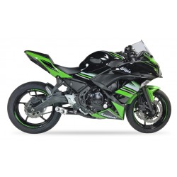 Escape completo IXIL Hyperlow acero inoxidable negro / aluminio pulido - XK7353XB 2