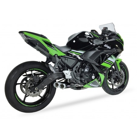 Escape completo IXIL Hyperlow acero inoxidable negro / aluminio pulido - XK7353XB