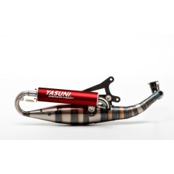 Escape Yasuni homologado Carrera 16/07 Minarelli Horizontal Silencioso Rojo