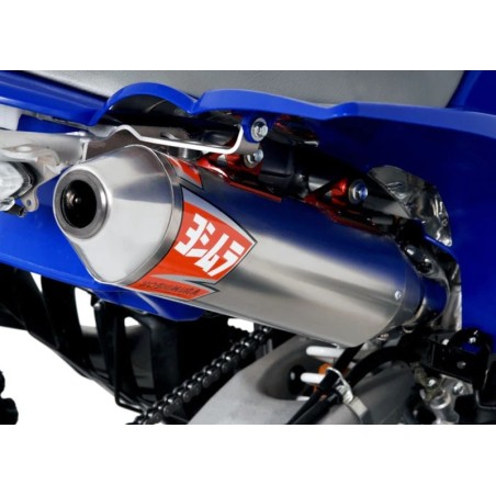 Linea completa escape Yoshimura Signature RS-2, acero inox, Silencioso aluminio , Yamaha YFZ450