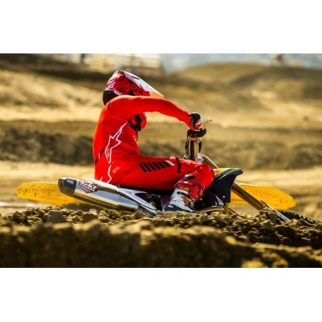 Linea completa escape Yoshimura RS-12 Signature inox/silencioso alu/tapa carbono Suzuki RM-Z450