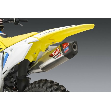 Linea completa escape Yoshimura RS-12 Signature inox/silencioso alu/tapa carbono Suzuki RM-Z450