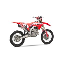 Linea completa Yoshimura Signature RS-12, inox, silencioso inox y tapa carbono CRF250 2022