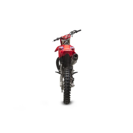 Linea completa Yoshimura Signature RS-12, inox, silencioso inox y tapa carbono CRF250 2022