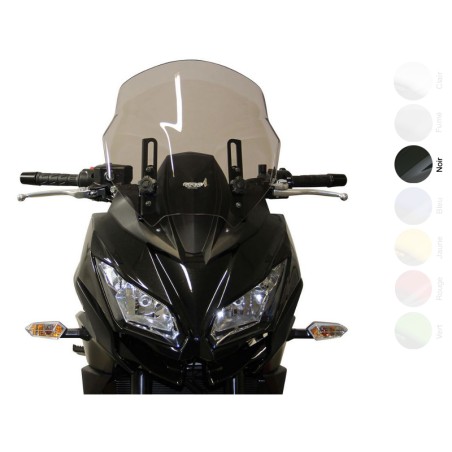 Pantalla MRA Touring 1000 Versys 15, negro