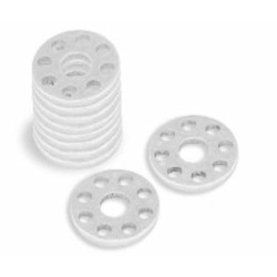 Pack de 10 arandelas de aluminio BOLT ØINT 6MM / ØEXT 18MM