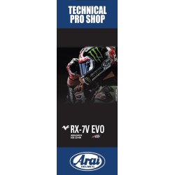 Banner magnético ARAI RX7V EVO 49x140cm