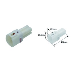 Conector hembra hermético TOURMAX tipo 090 (FRS)