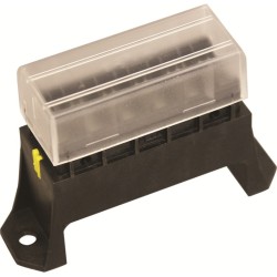 Portafusible Bihr de 6 vías (entrada inferior)