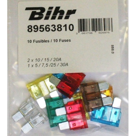 Fusibles BIHR 10uds