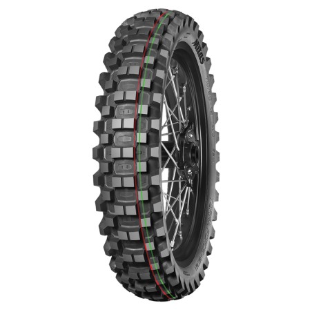 Neumático MITAS TERRA FORCE-MX MH 120/80-19 63M TT MEDIUM HARD TERRAIN RED GREEN NHS