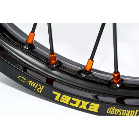 Juego de tuercas de radios HAAN WHEELS - naranja