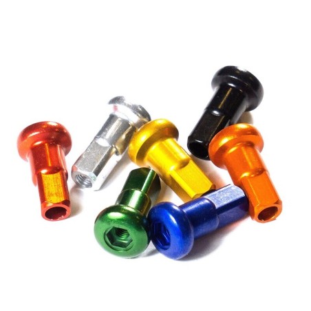 Juego de tuercas de radios HAAN WHEELS - naranja