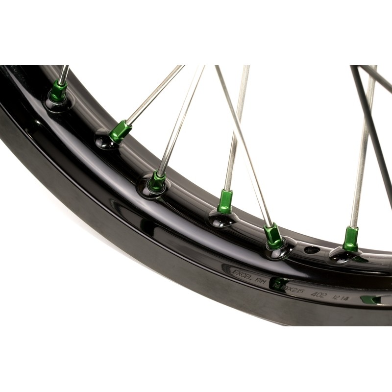 Juego de tuercas de radios HAAN WHEELS - verde