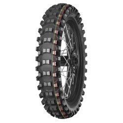 Neumático MITAS TERRA FORCE-MX SM 70/100-10 (2.50-10) 41M TT SOFT MEDIUM TERRAIN RED YELLOW NHS