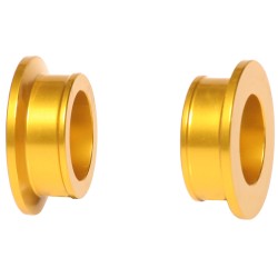 Espaciadores de rueda RFX Pro traseros (amarillo) - Suzuki RM125/250 01-08